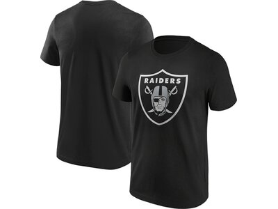 FANATICS Herren Fanshirt Las Vegas Raiders Primary Logo Graphic T-Shirt Schwarz
