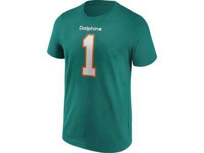 FANATICS Herren Fanshirt Miami Dolphins Graphic T-Shirt Tagovailoa 1 Blau