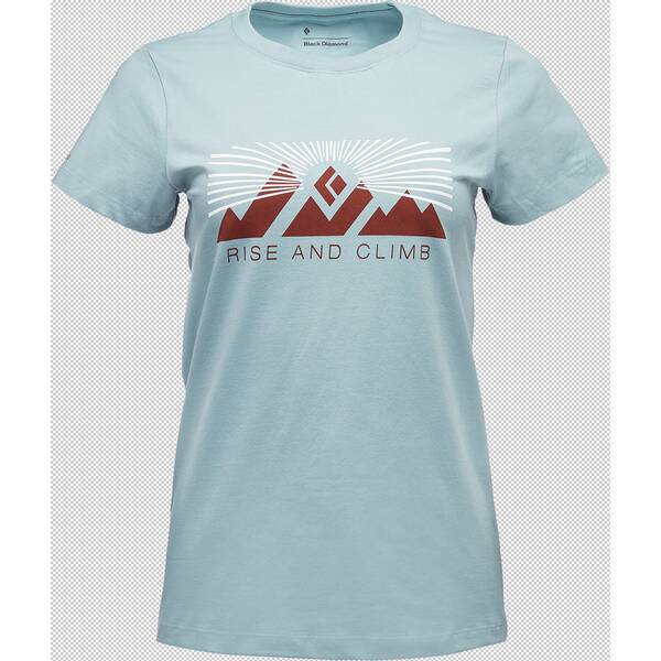 W RISE AND CLIMB SS TEE 4006 XS