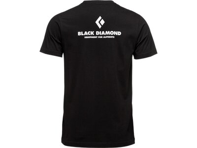 BLACK DIAMOND Herren T-Shirts / Tanks M SS EQUIPMNT FOR ALPINIST TEE Schwarz