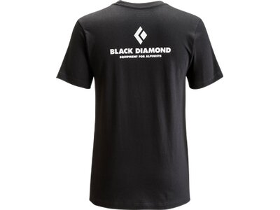 BLACK DIAMOND Herren T-Shirts / Tanks M SS EQUIPMNT FOR ALPINIST TEE Schwarz