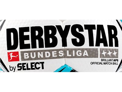 DERBYSTAR Equipment - Fußbälle Bundesliga Brillant APS Spielball Schwarz