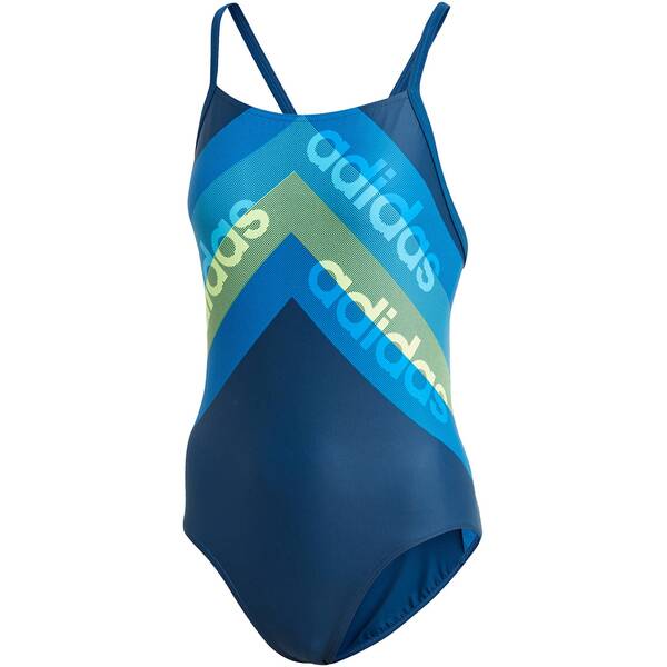 ADIDAS Damen Badeanzug Athly light graphic swimsuit › Braun  - Onlineshop Intersport