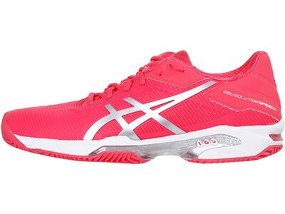 ASICS Damen Tennisoutdoorschuhe Damen Tennisschuhe Gel-Solution Speed 3 Pink