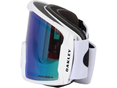 OAKLEY Skibrille / Snowboardbrille "Line Miner Prizm Iridium" Weiß