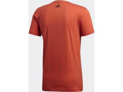 ADIDAS Herren T-Shirt ID Badge of Sport Rot