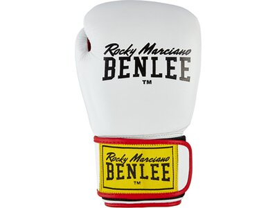 BENLEE Boxhandschuhe aus Leder DRACO Weiß