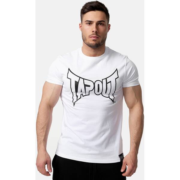 TAPOUT Herren T-Shirt normale Passform LIFESTYLE BASIC TEE 112 XXL