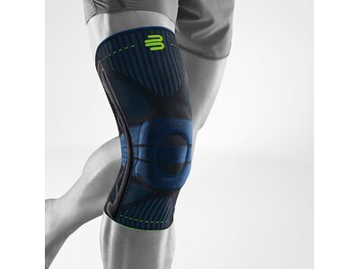 BAUERFEIND Kniebandage, Bandage Knie Sports Knee Support Grau