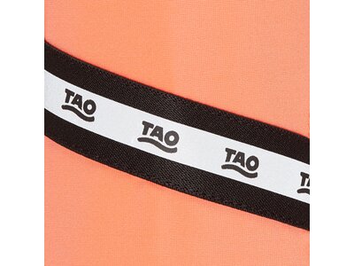 TAO Nachhaltiges Damen langarm Funktionsshirt mit Reißverschluss BLERANDA Orange