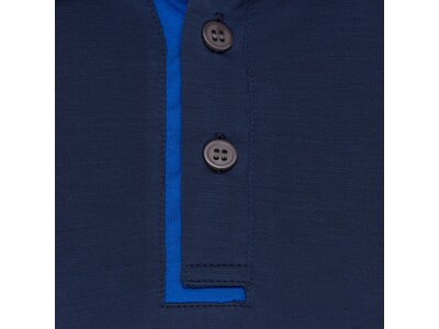 TAO Herren Polo Polo Shirt Fossi Blau