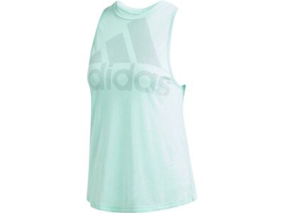 ADIDAS Damen Trainingsshirt Magic Logo Tank Grau
