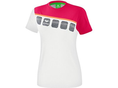 ERIMA Fußball - Teamsport Textil - T-Shirts 5-C T-Shirt Kids Weiß