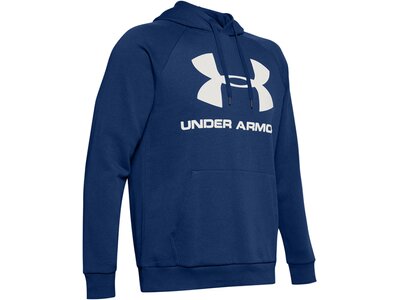 UNDER ARMOUR Herren Sweatshirt "Rival Fleece Sportstyle Logo Hoodie" Blau