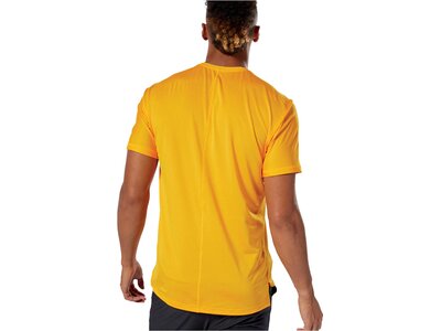 REEBOK Herren Trainingsshirt Kurzarm Gelb