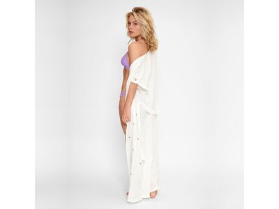 LINGADORE Damen Kleid Kimono Weiß