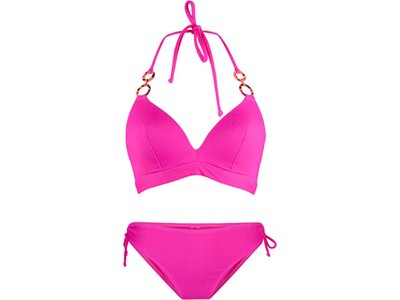 LINGADORE Damen Bikini Triangle padded bikiniset Pink