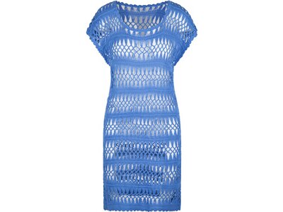 LINGADORE Damen Kleid BEACH COVER-UPS Gestrickten Kleid Blau