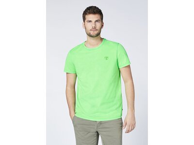 CHIEMSEE T-Shirt aus GOTS-zertifizierter Bio-Baumwolle Grün