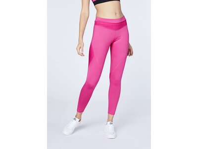 CHIEMSEE Sport Leggings mit breitem Bund Pink