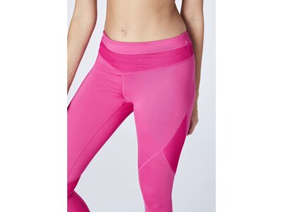 CHIEMSEE Sport Leggings mit breitem Bund Pink