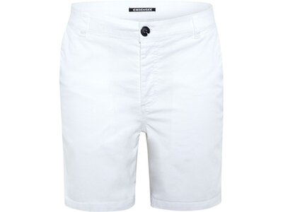 CHIEMSEE Shorts mit Webgürtel Weiß