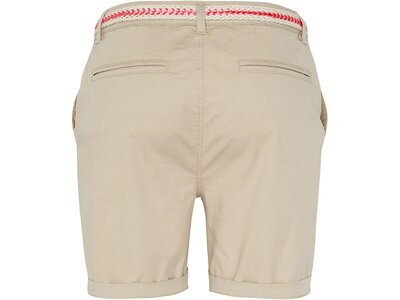 CHIEMSEE Shorts mit Webgürtel Grau