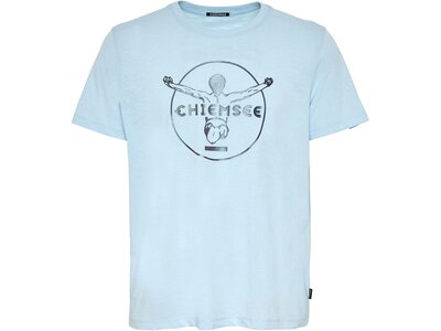 CHIEMSEE T-Shirt mit changierendem CHIEMSEE Printrint - GOTS zertifiziert Grün