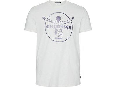 CHIEMSEE T-Shirt mit changierendem CHIEMSEE Printrint - GOTS zertifiziert Pink