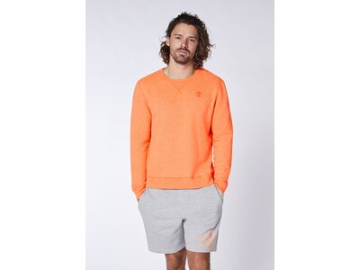CHIEMSEE Sweatshirt in klassischer Passform Orange