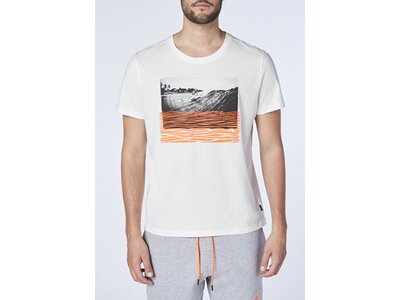 CHIEMSEE T-Shirt für Herren mit Fotoprint Weiß