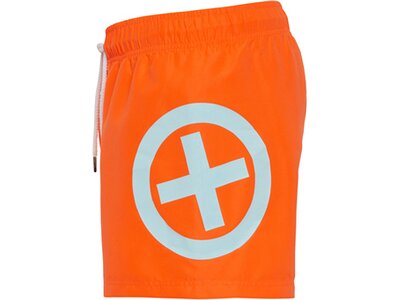 CHIEMSEE Badeshorts für Herren im Plus-Minus-Design Orange