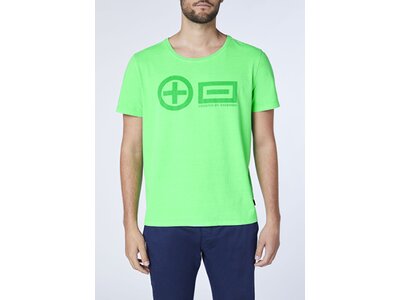 CHIEMSEE T-Shirt mit PlusMinus Frontprint Grün