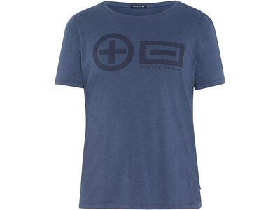 CHIEMSEE T-Shirt mit PlusMinus Frontprint Blau
