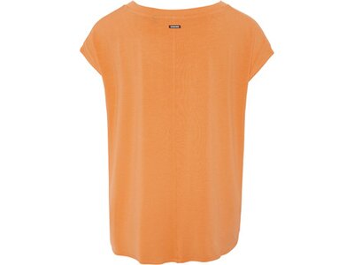 CHIEMSEE T-Shirt mit mehrfarbigem Frontdruck Orange