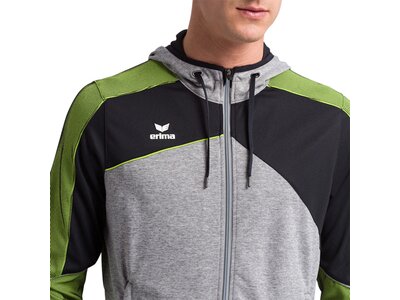 ERIMA Herren Premium One 2.0 Trainingsjacke mit Kapuze Grau