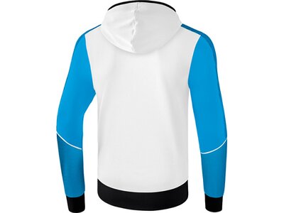 ERIMA Herren Premium One 2.0 Trainingsjacke mit Kapuze Weiß