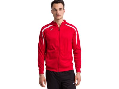 ERIMA Herren Liga 2.0 Trainingsjacke mit Kapuze Rot