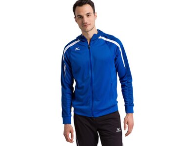 ERIMA Herren Liga 2.0 Trainingsjacke mit Kapuze Blau