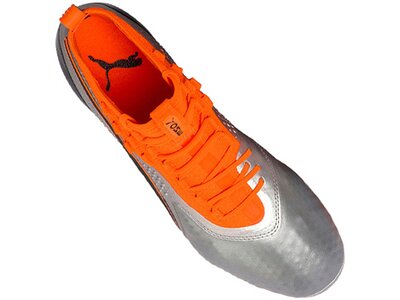 PUMA Fußball - Schuhe - Nocken ONE 1 Leder FG/AG Grau