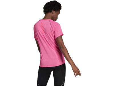 ADIDAS Damen Laufshirt Kurzarm Pink