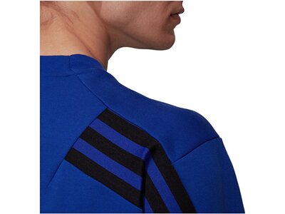 adidas Herren Sportswear Future Icons 3-Streifen Sweatshirt Blau