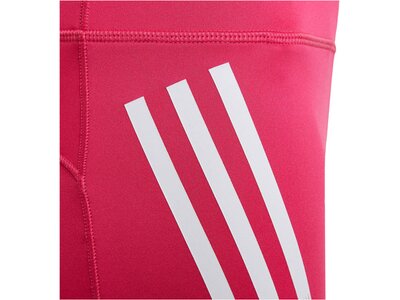 ADIDAS Mädchen Sporttights "Believe This Aeroready 3-Stripes High-Rise" Pink