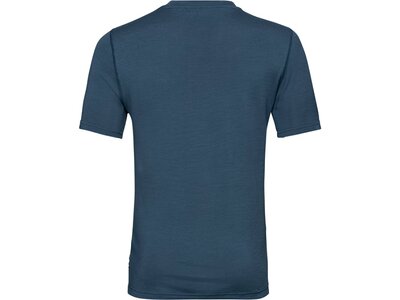 ODLO Herren T-Shirt BL TOP crew neck s/s MERINO 200 Blau