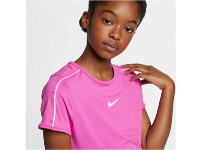 NIKE Mädchen Tennisshirt "Dry Top" Kurzarm Lila