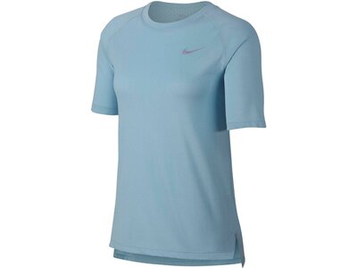 NIKE Running - Textil - T-Shirts Tailwind Top T-Shirt Running Damen Beige Grau