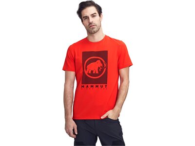 MAMMUT Herren T-Shirt "Trovat" Rot