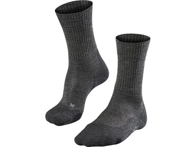 FALKE TK2 Wool Damen Socken Grau