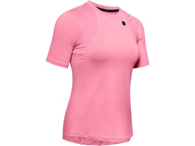 UNDER ARMOUR Damen Trainingsshirt "Rush" Kurzarm Pink