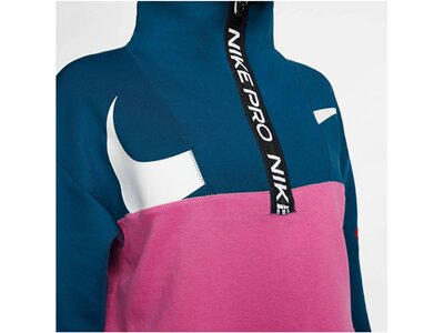 NIKE Damen Trainings-Sweatshirt "Dri-FIT Get Fit" Blau